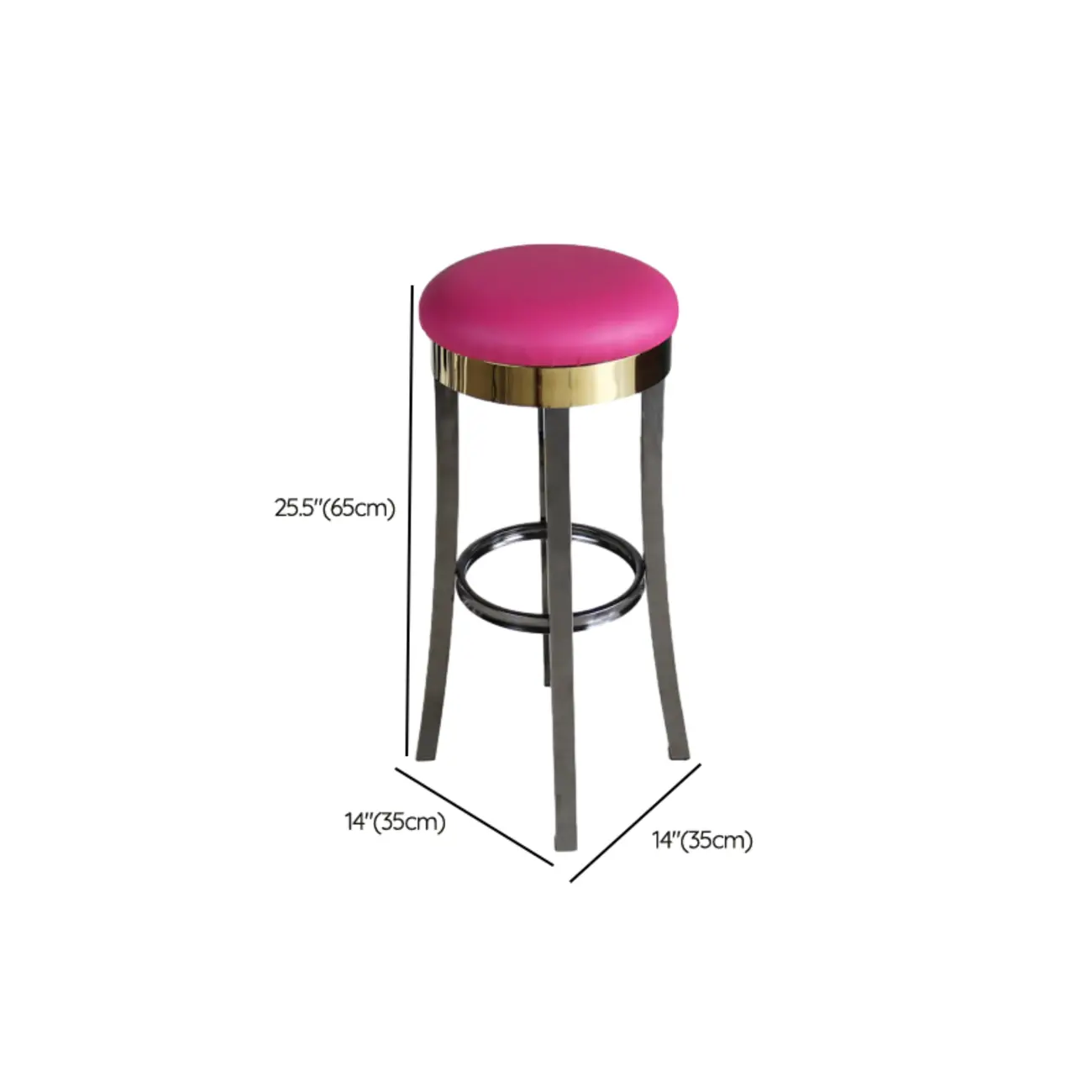 Bar Height Swivel Scandinavian Leather Bar Stools Image - 13 | homeyfad