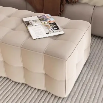 Modern Grey Velvet Upholstered Storage Bench for Bedroom Image - 6