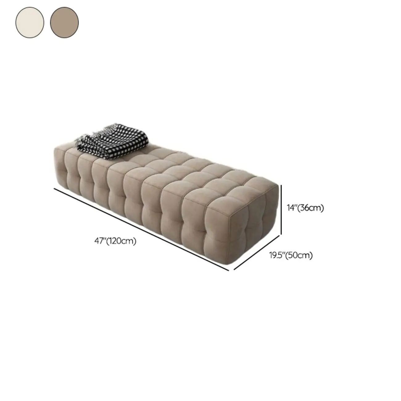 Modern Grey Velvet Upholstered Storage Bench for Bedroom Image - 10 | homeyfad