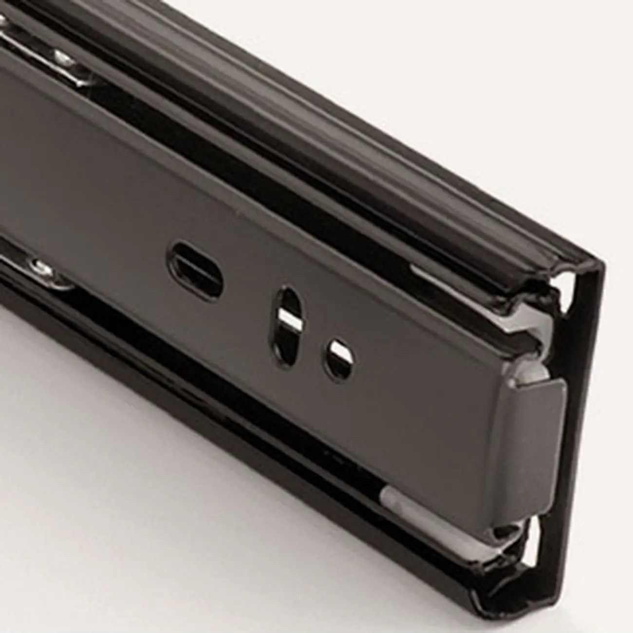 Cubical Solid Wood Double Drawer Nightstand in Nut-Brown Image - 10 | homeyfad