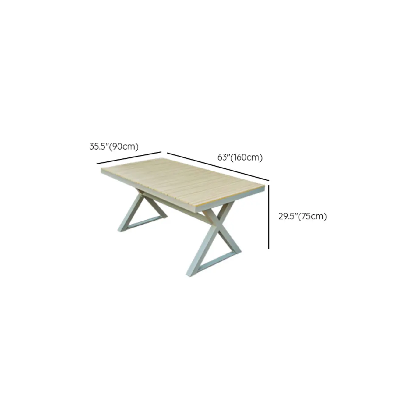 7 Piece Metal Modern Patio Dining Set Weatherproof Image - 13 | homeyfad