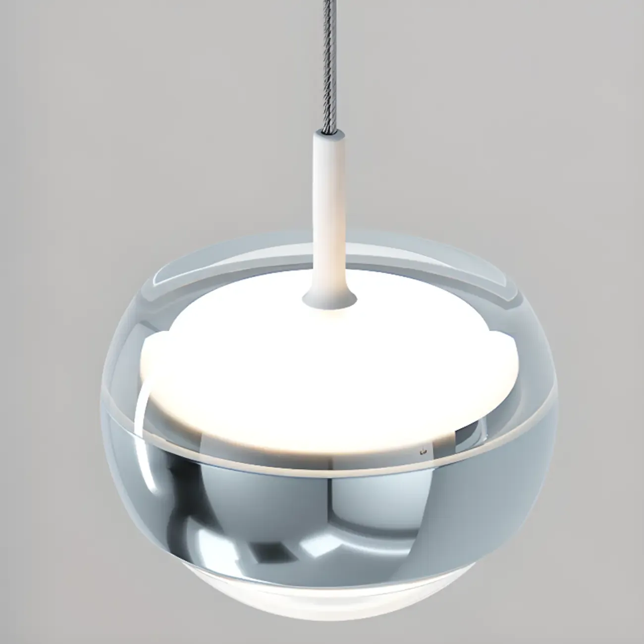 Bedroom Globe 2-Light  Pendant Light Hanging Fixture Image - 14