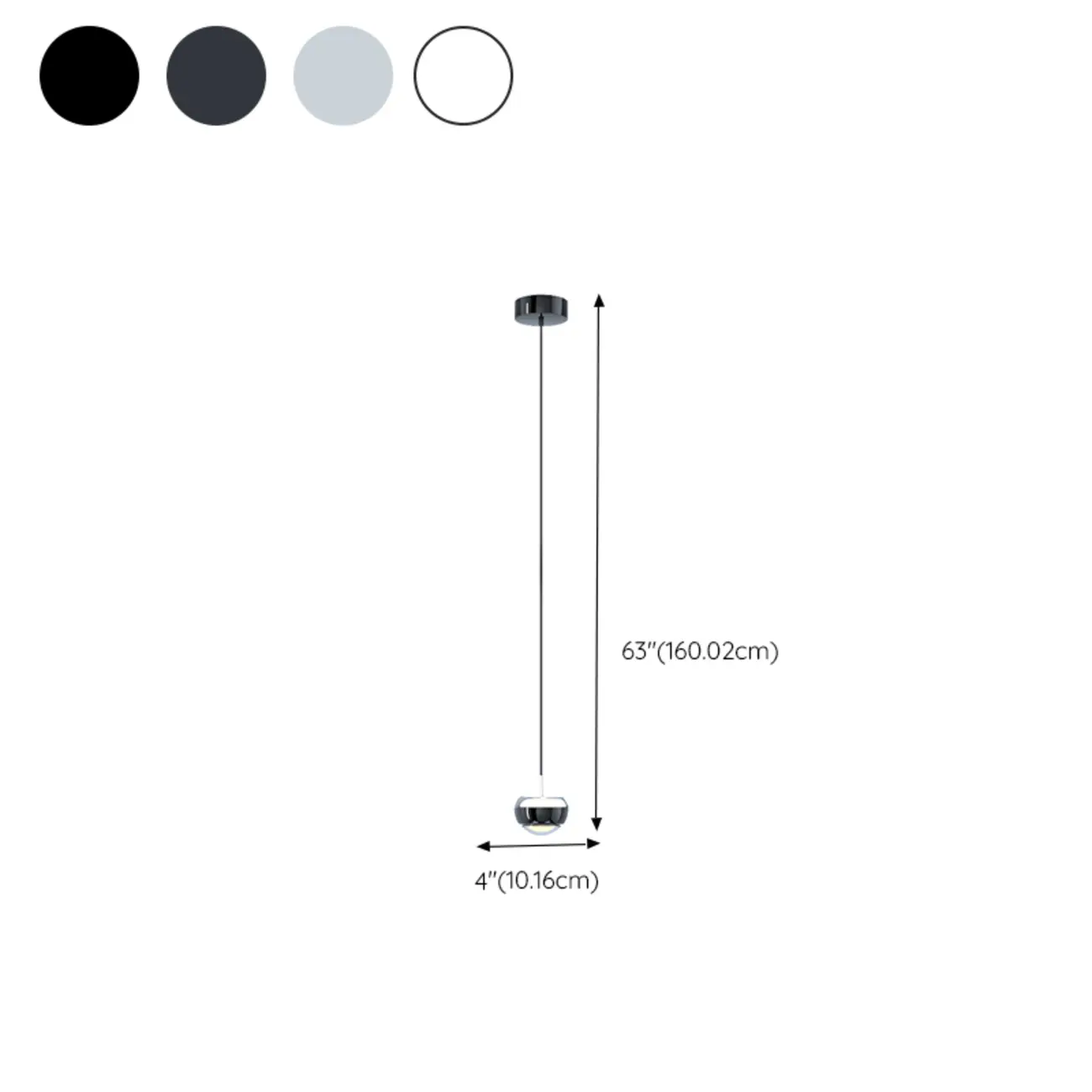 Bedroom Globe 2-Light  Pendant Light Hanging Fixture #size | homeyfad