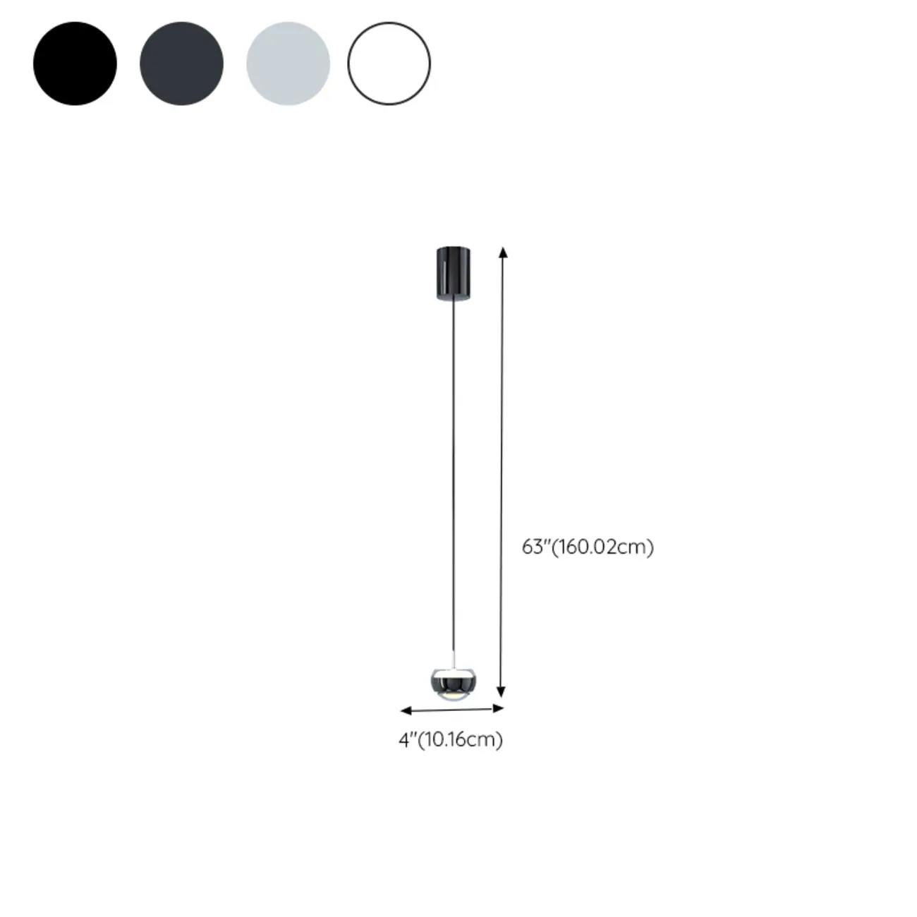 Bedroom Globe 2-Light  Pendant Light Hanging Fixture Image - 17 | homeyfad