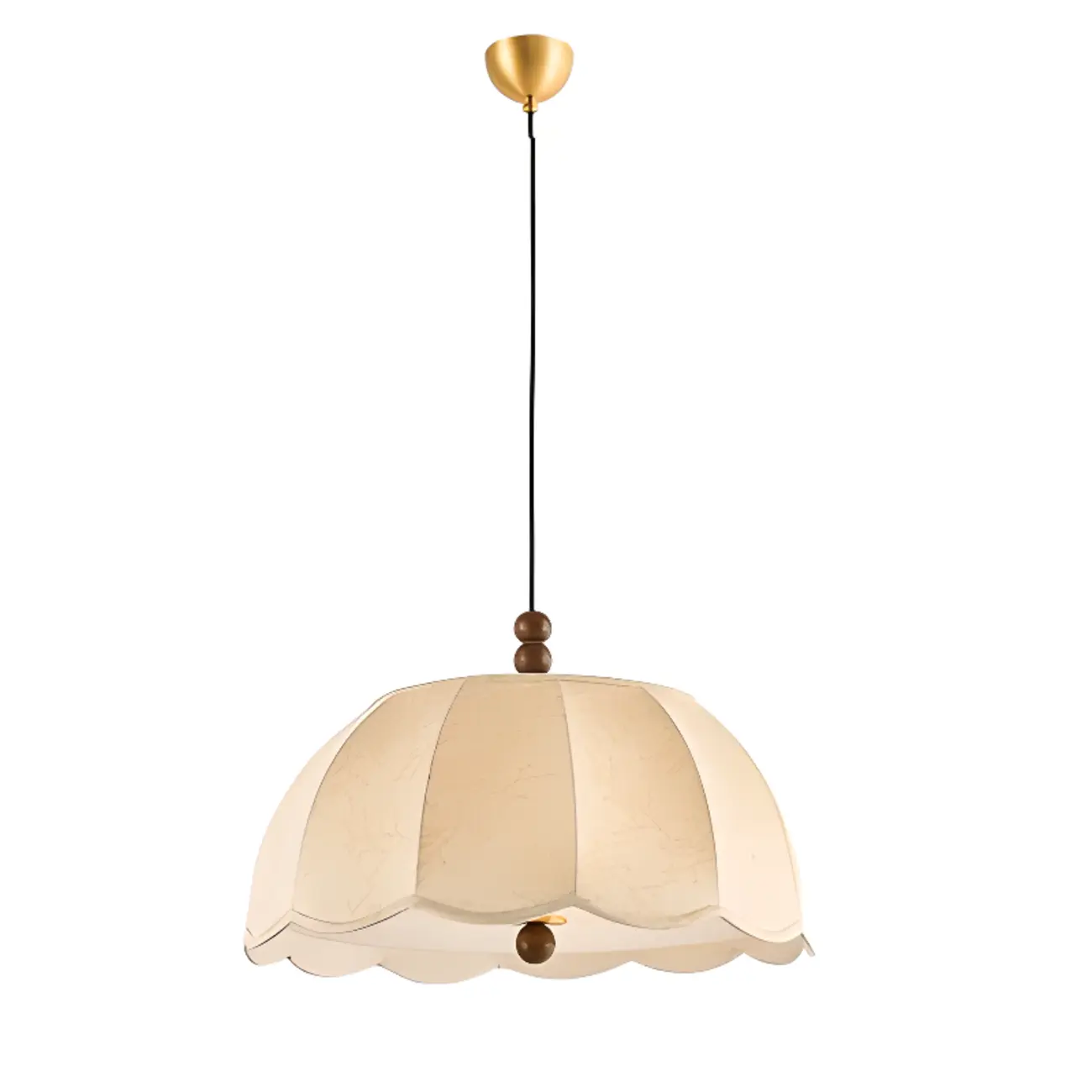 Modern Fabric Pendant Light Fixture Dome Shade, Adjustable  Image - 5 | homeyfad