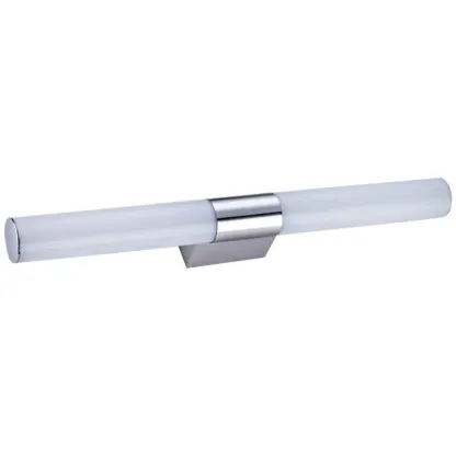 Contemporary Simple Cylinder White Vanity Light Image - 5