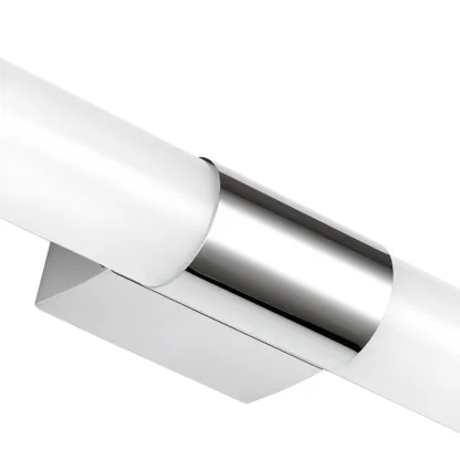 Contemporary Simple Cylinder White Vanity Light Image - 9
