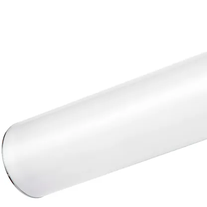Contemporary Simple Cylinder White Vanity Light Image - 10