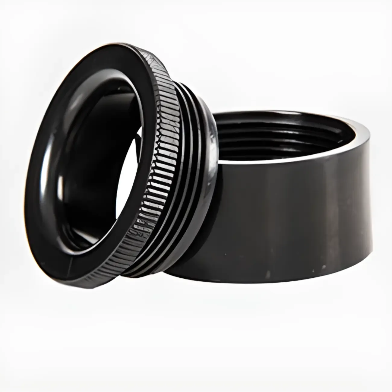 Black Adjustable Shelf Open Storage Glass Display Cabinet Image - 14