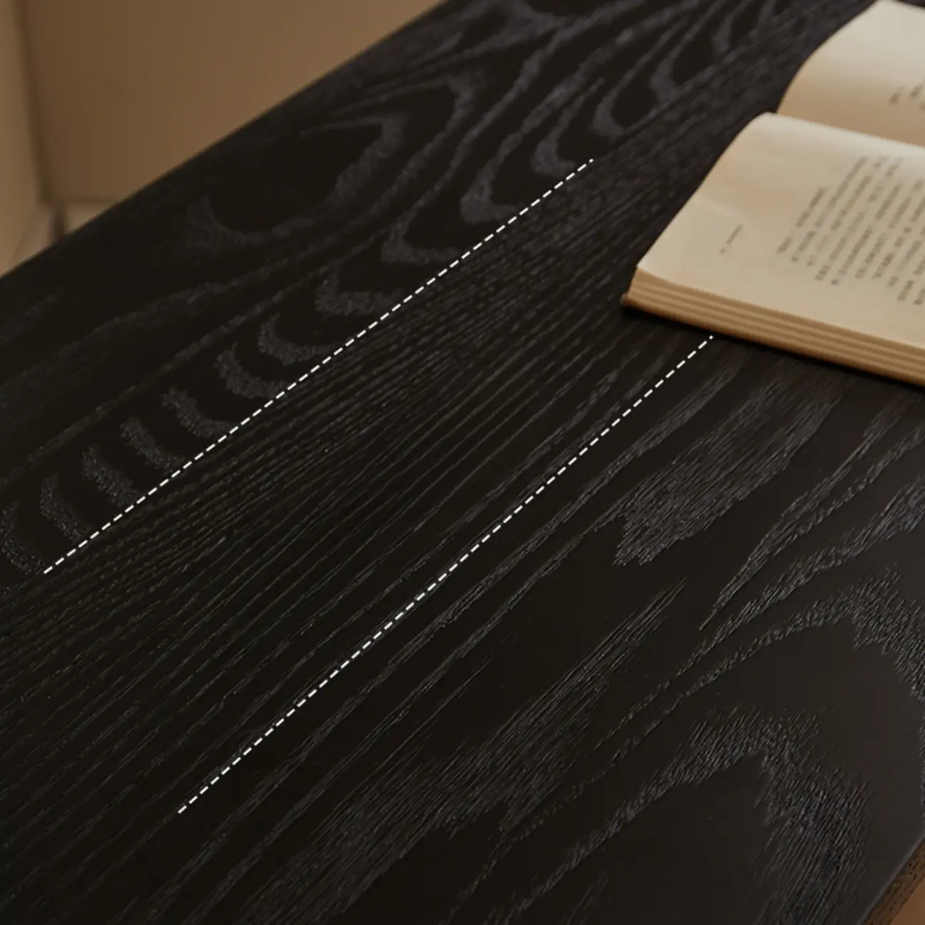 Modern Black Lumber Storage Sideboard with Drawers Image - 8 | homeyfad