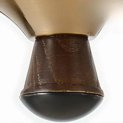 Modern Adjustable Gold Flower Glass Chandelier 6/8 Lights Image - 12