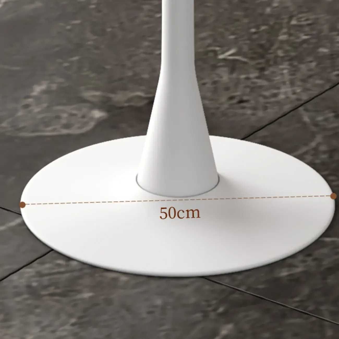 Modern Matte Black Metal Pedestal Round Wood Bar Tables Image - 14