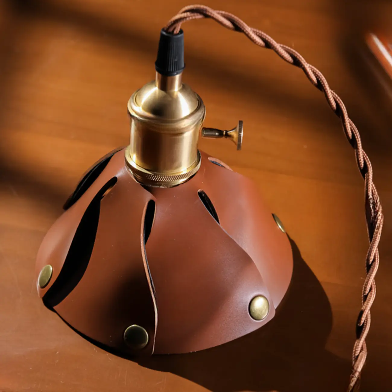 Modern Geometric Metal Gold Indoor Pendant Light  Image - 6 | homeyfad