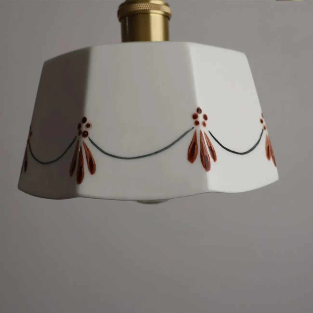 Vintage Ceramic LED Hanging Pendant Light Fixture for Indoor  Image - 9 | homeyfad