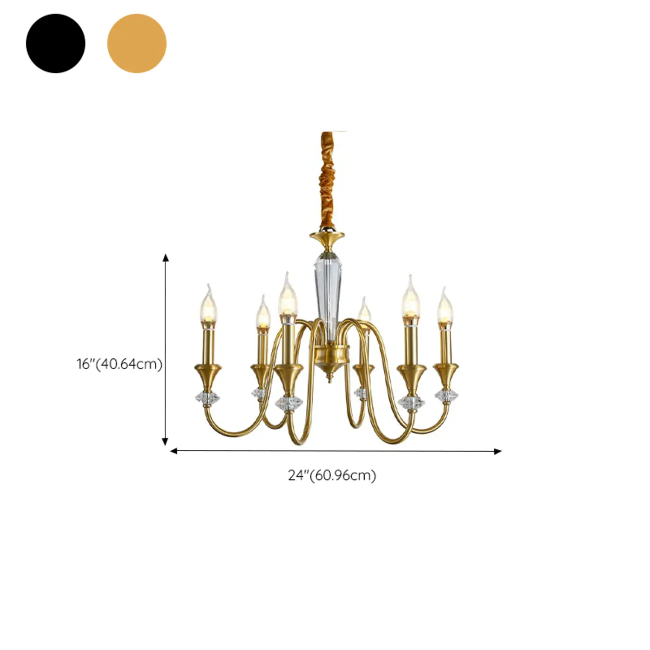 Industrial Black Glass Candelabra Chandelier in 3-10 Lights #size