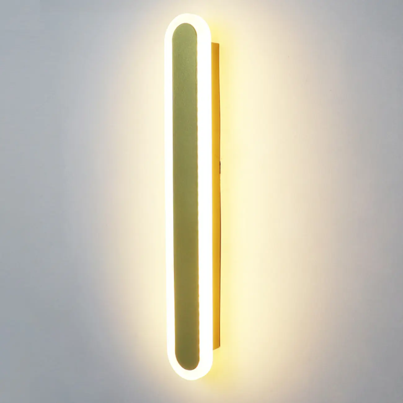 Minimalist Linear Wall Light with Polymer Shade Image - 5 | homeyfad