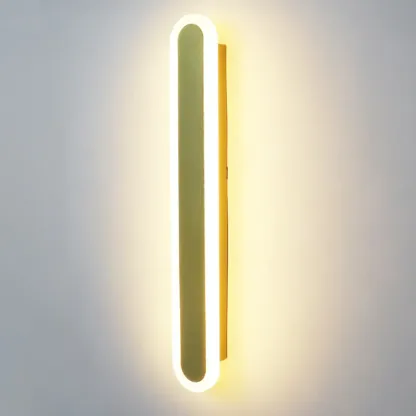 Minimalist Linear Wall Light with Polymer Shade Image - 5