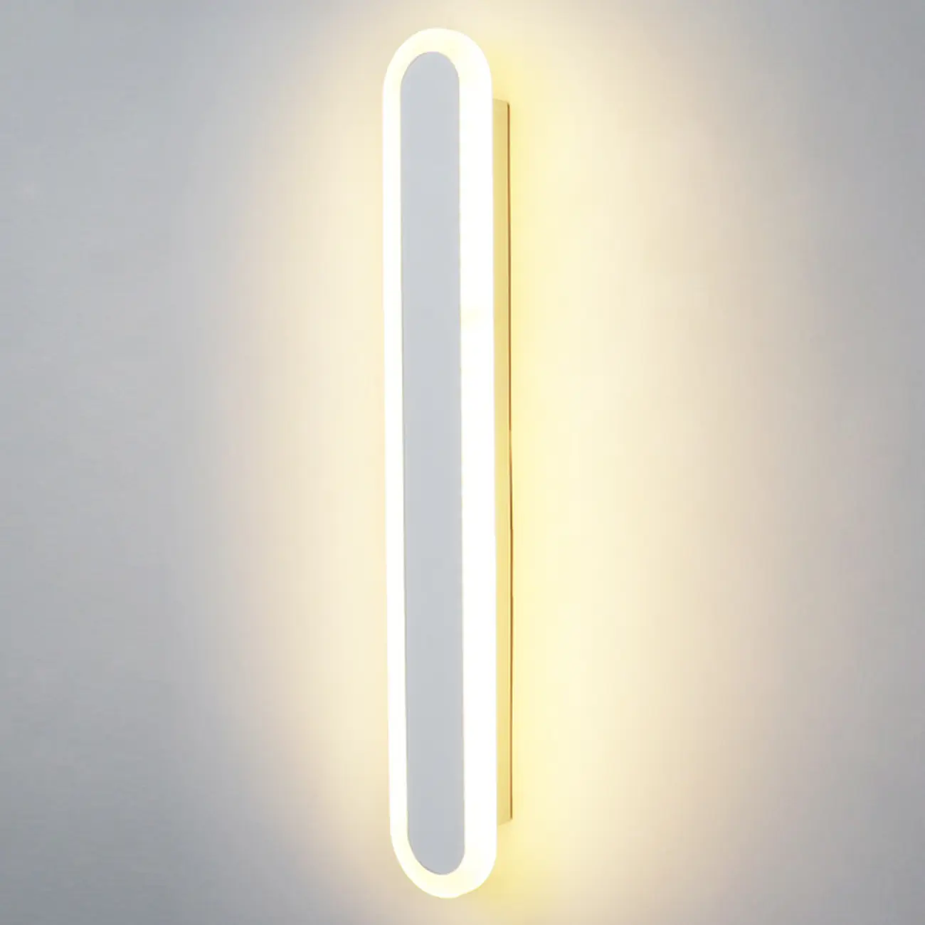 Minimalist Linear Wall Light with Polymer Shade Image - 6 | homeyfad