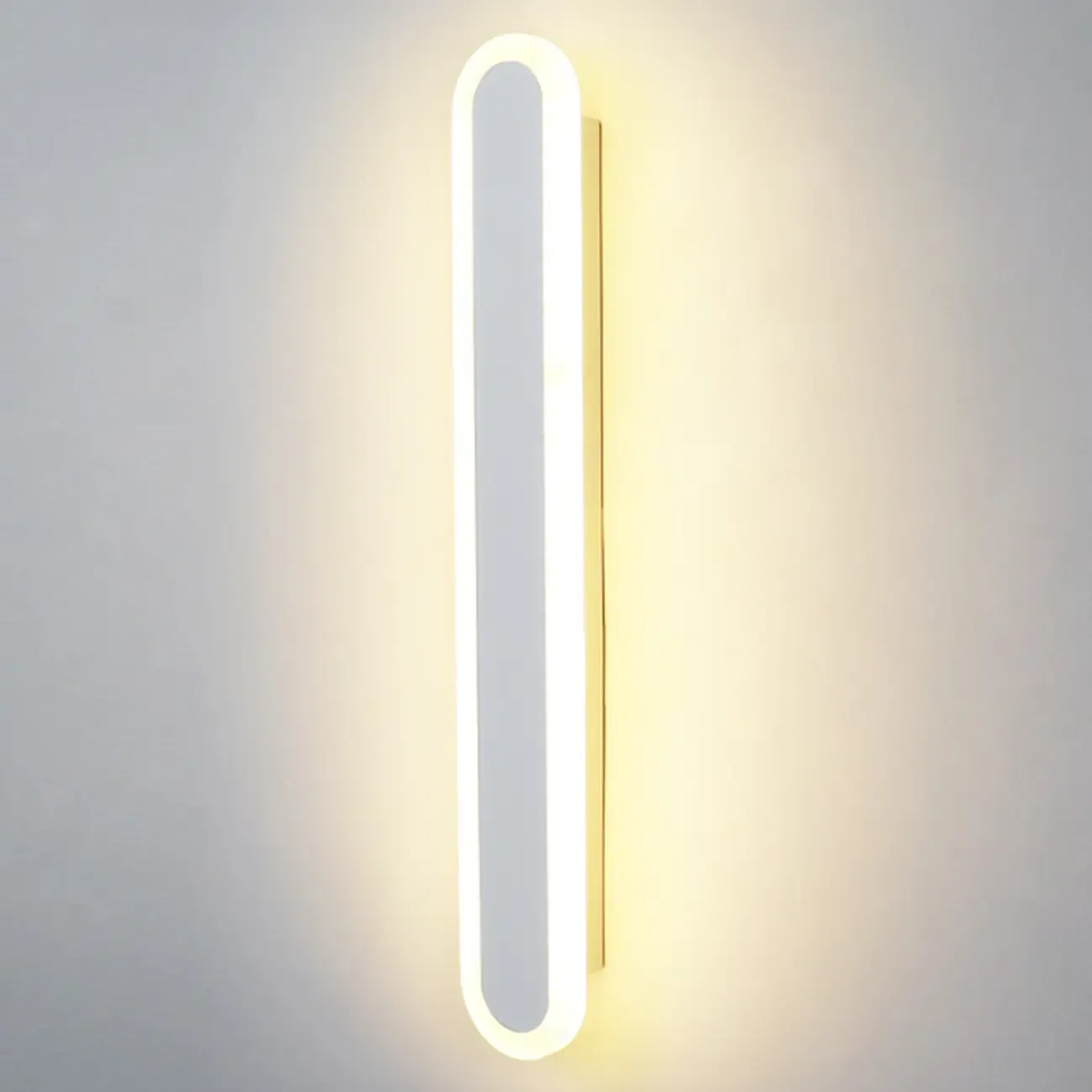 Minimalist Linear Wall Light with Polymer Shade Image - 6