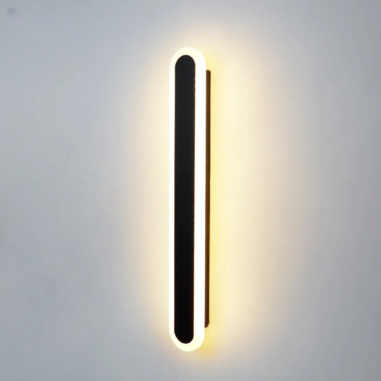 Minimalist Linear Wall Light with Polymer Shade Image - 7 | homeyfad