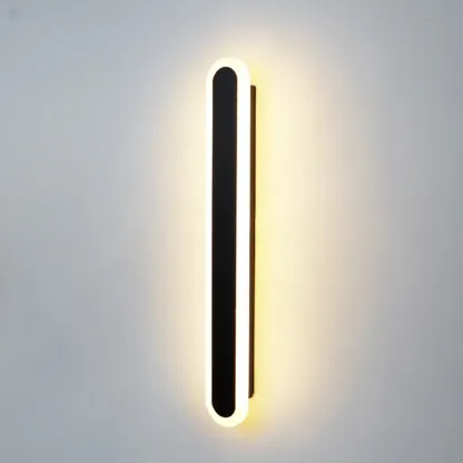 Minimalist Linear Wall Light with Polymer Shade Image - 7