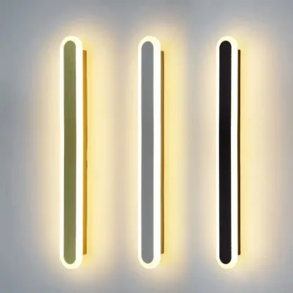 Minimalist Linear Wall Light with Polymer Shade Image - 8