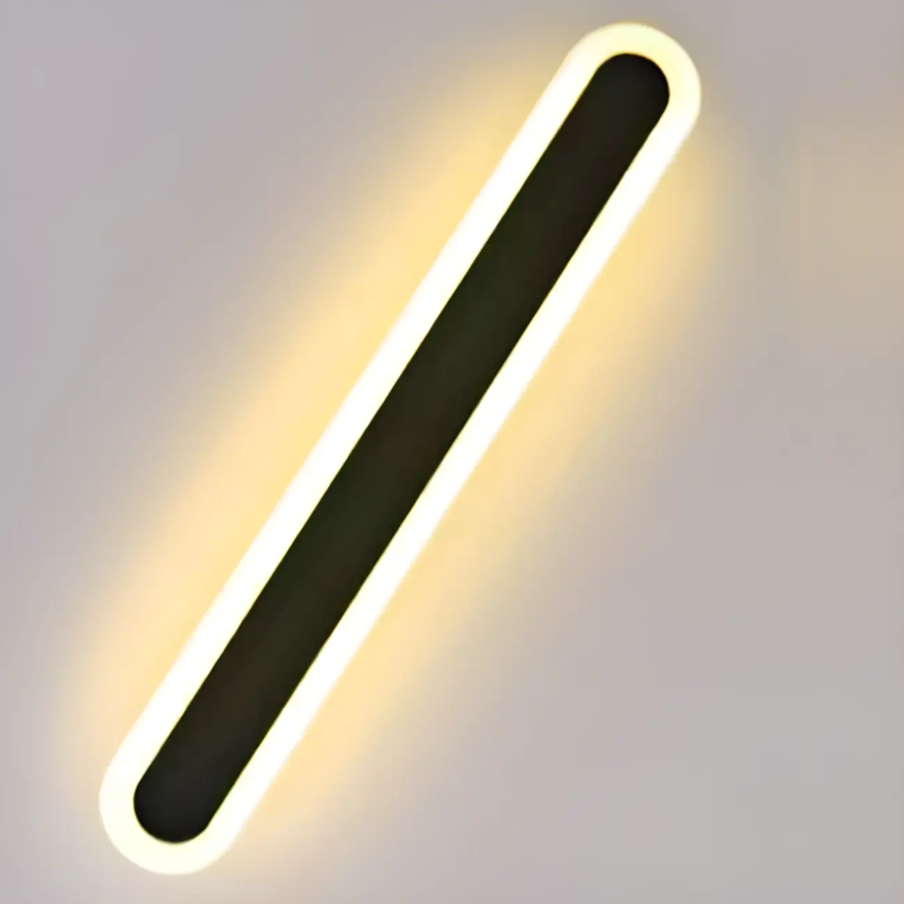 Minimalist Linear Wall Light with Polymer Shade Image - 9 | homeyfad