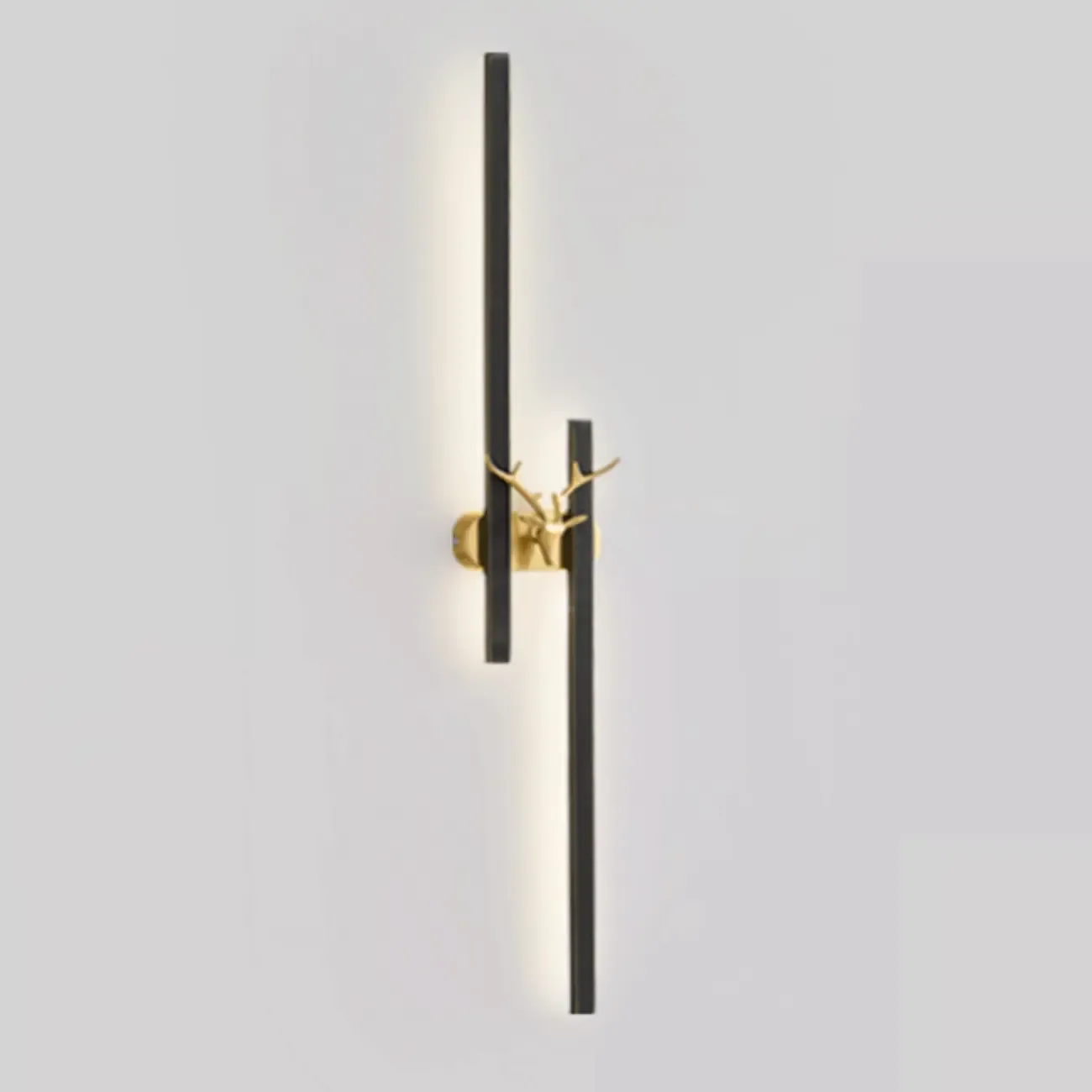 Modern Linear 2-Light LED Wall Sconce Dimmable for Indoor