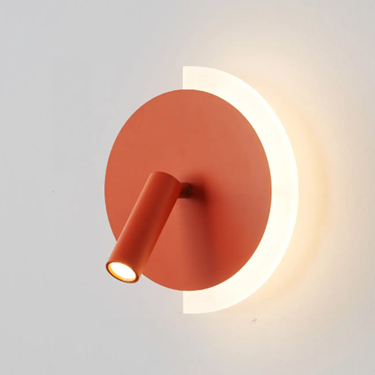 Modern Lucite Wall Sconce with Alloy Swing Arm Design Image - 12 | homeyfad