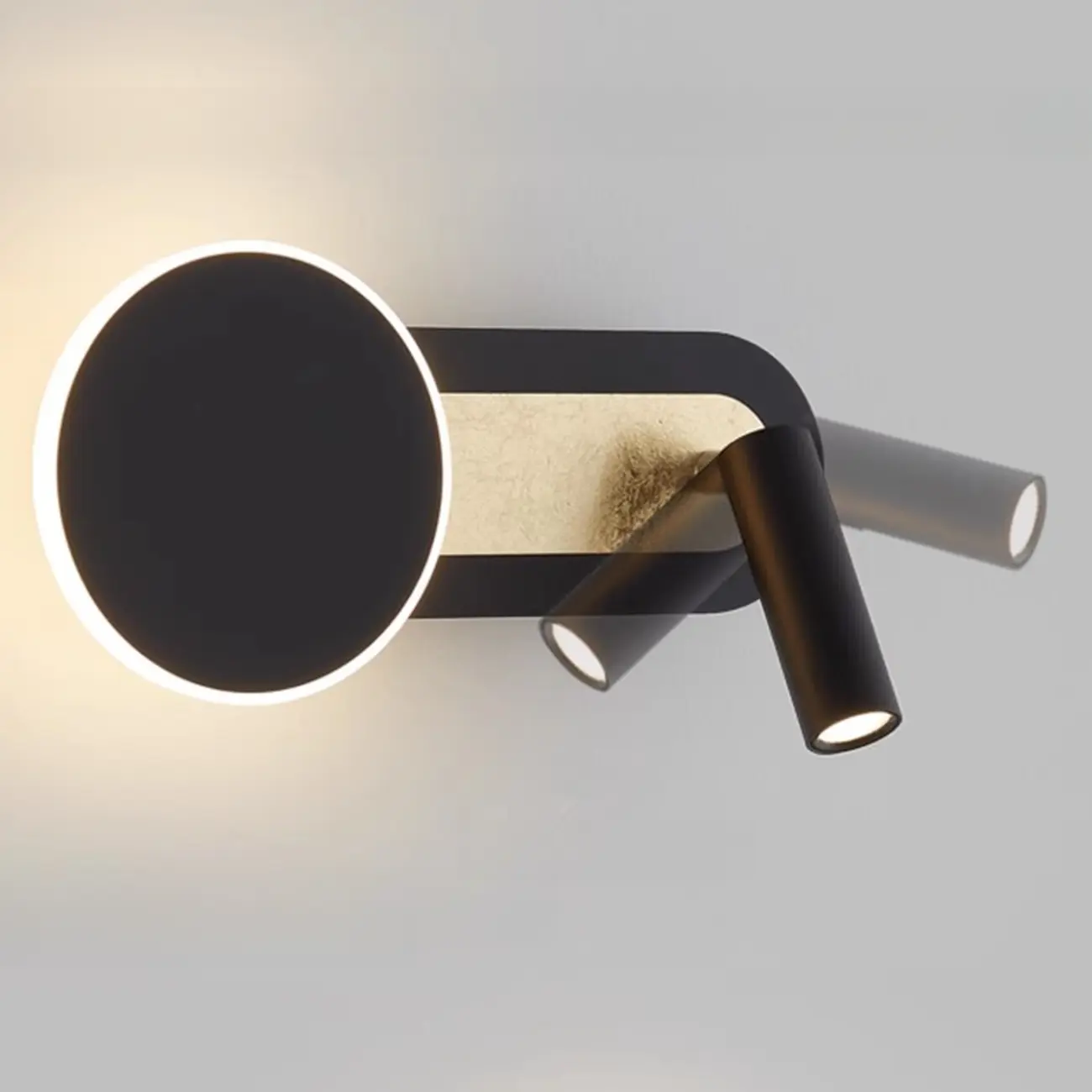 Modern Lucite Wall Sconce with Alloy Swing Arm Design Image - 13 | homeyfad