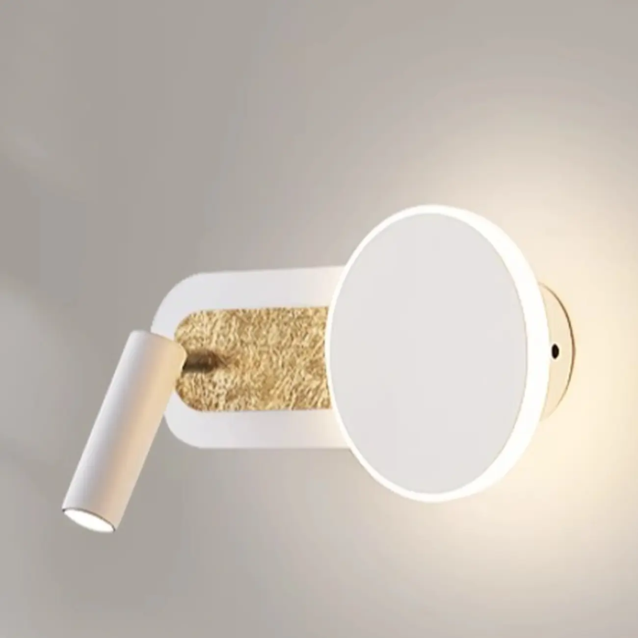 Modern Lucite Wall Sconce with Alloy Swing Arm Design Image - 14 | homeyfad