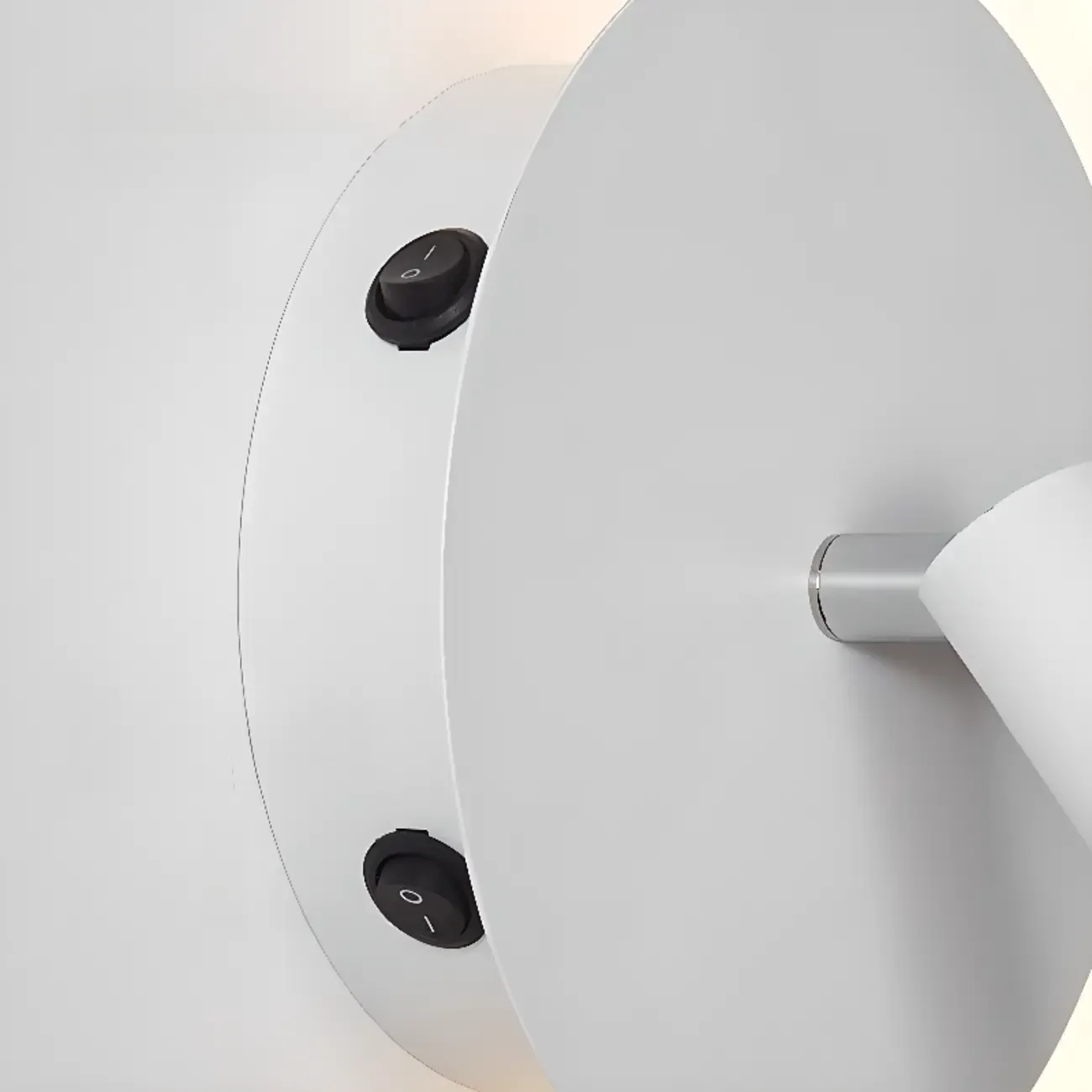 Modern Lucite Wall Sconce with Alloy Swing Arm Design Image - 18