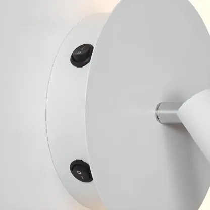 Modern Lucite Wall Sconce with Alloy Swing Arm Design Image - 18