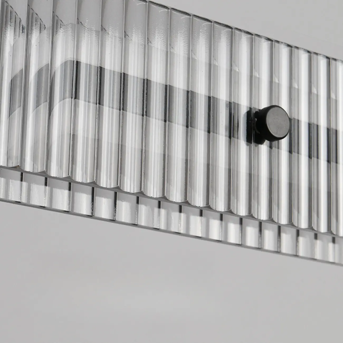 Modern Linear Black LED Hanging Pendant Lights for Kitchen Image - 15 | homeyfad