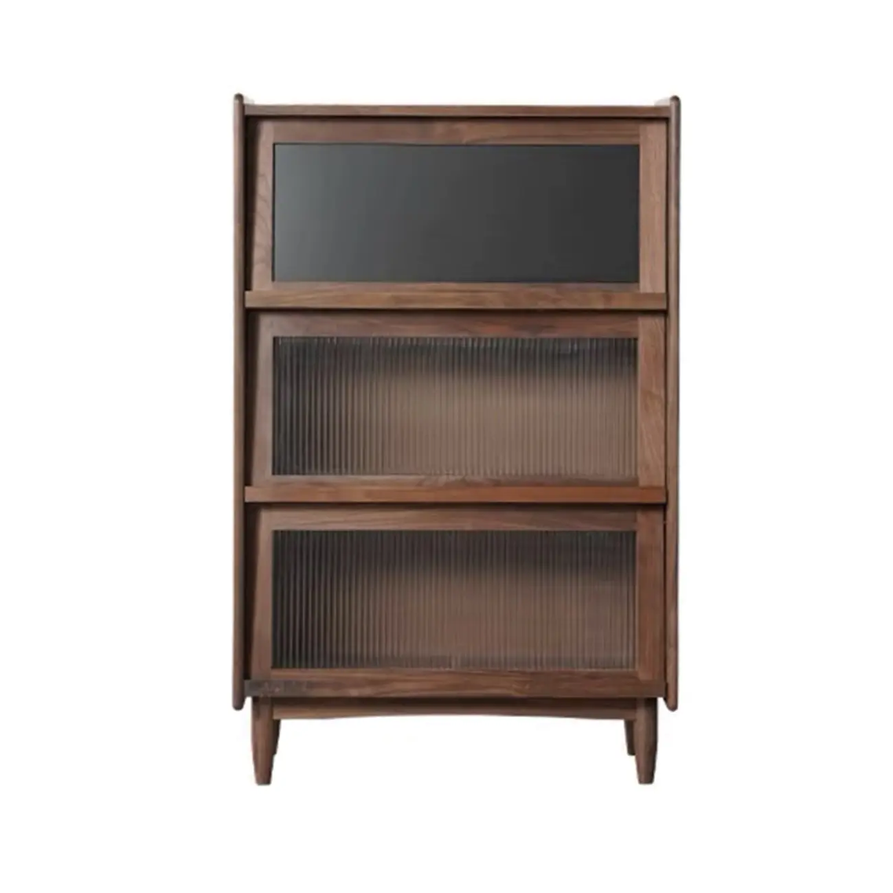 Rustic Natural Rectangle Wood Frosted Glass Storage Chests Image - 5 | homeyfad