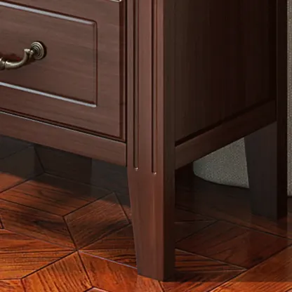 Classic White Wooden Open Storage Display Cabinet for Study Image - 16