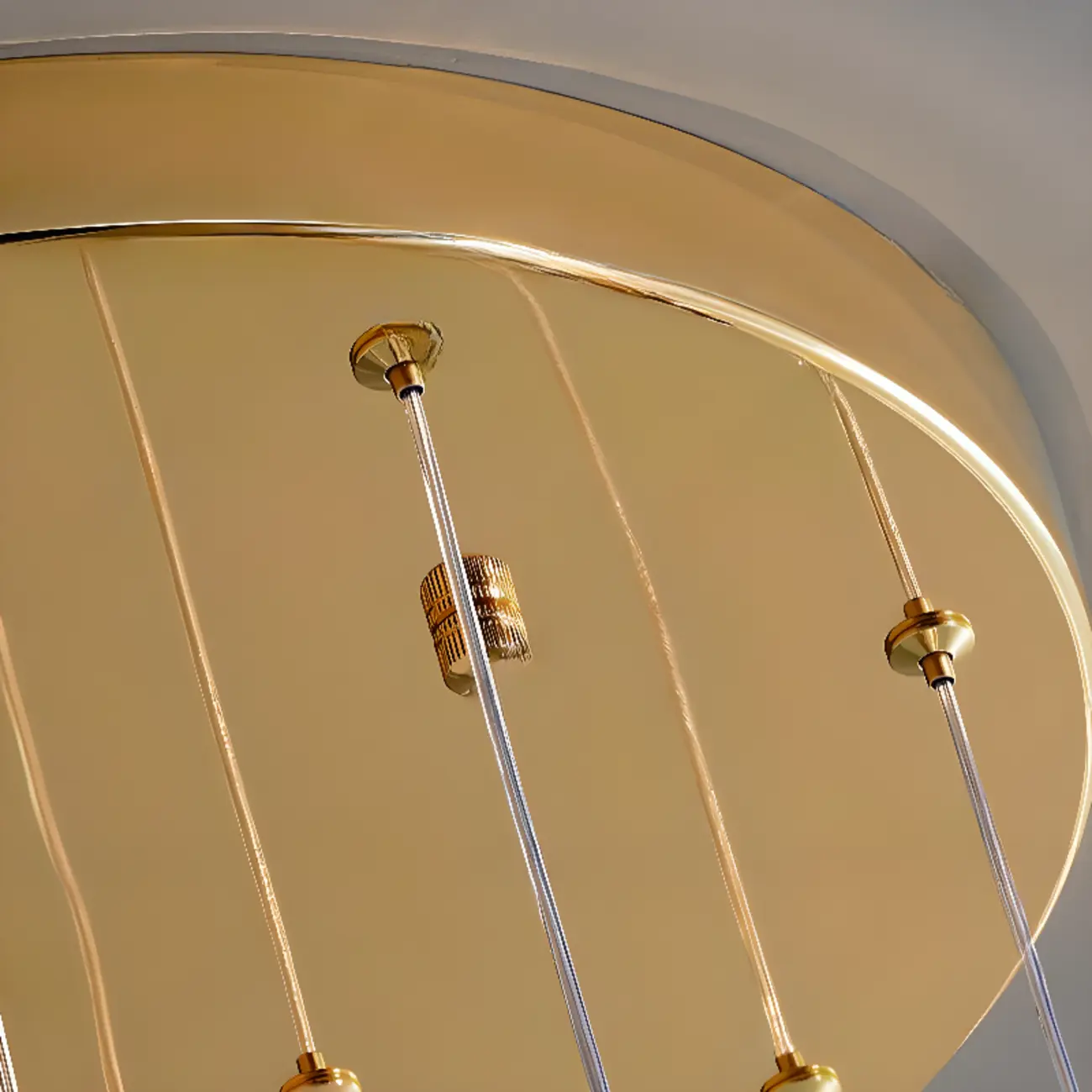 Modern Crystal Linear Butterfly Chandelier Light with Remote  Image - 13 | homeyfad