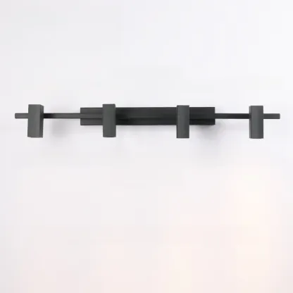 Rectangle Modern Vanity Light with Adjustable Shades Image - 4