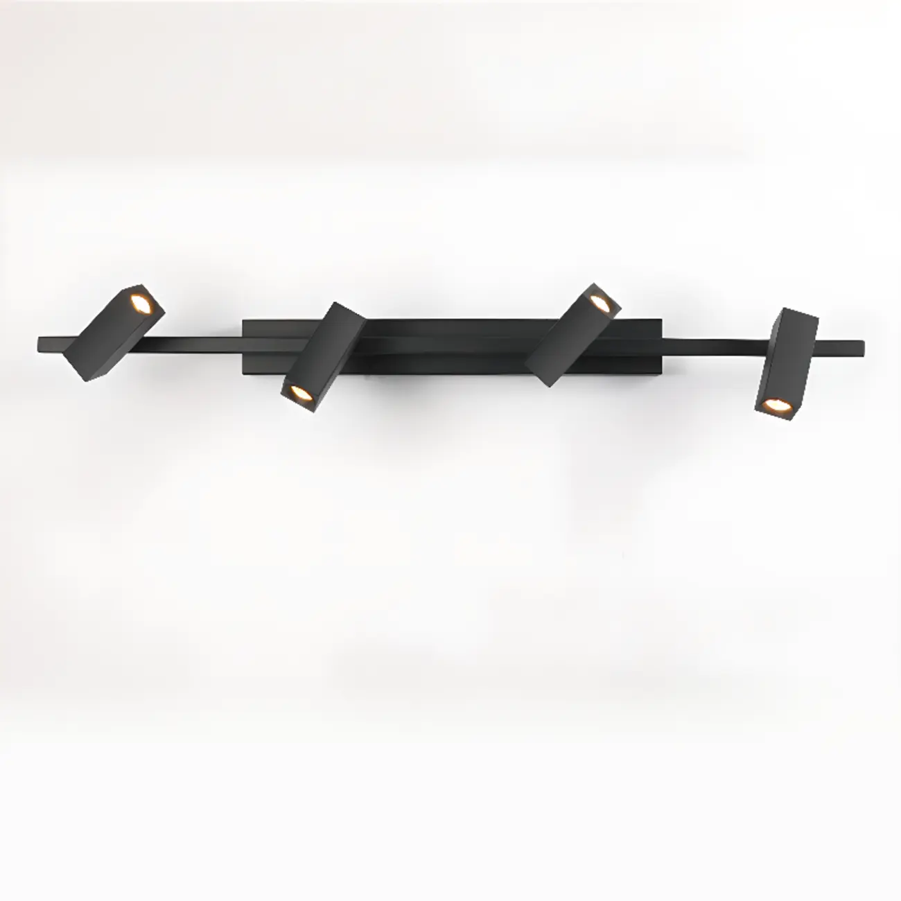 Rectangle Modern Vanity Light with Adjustable Shades Image - 8 | homeyfad