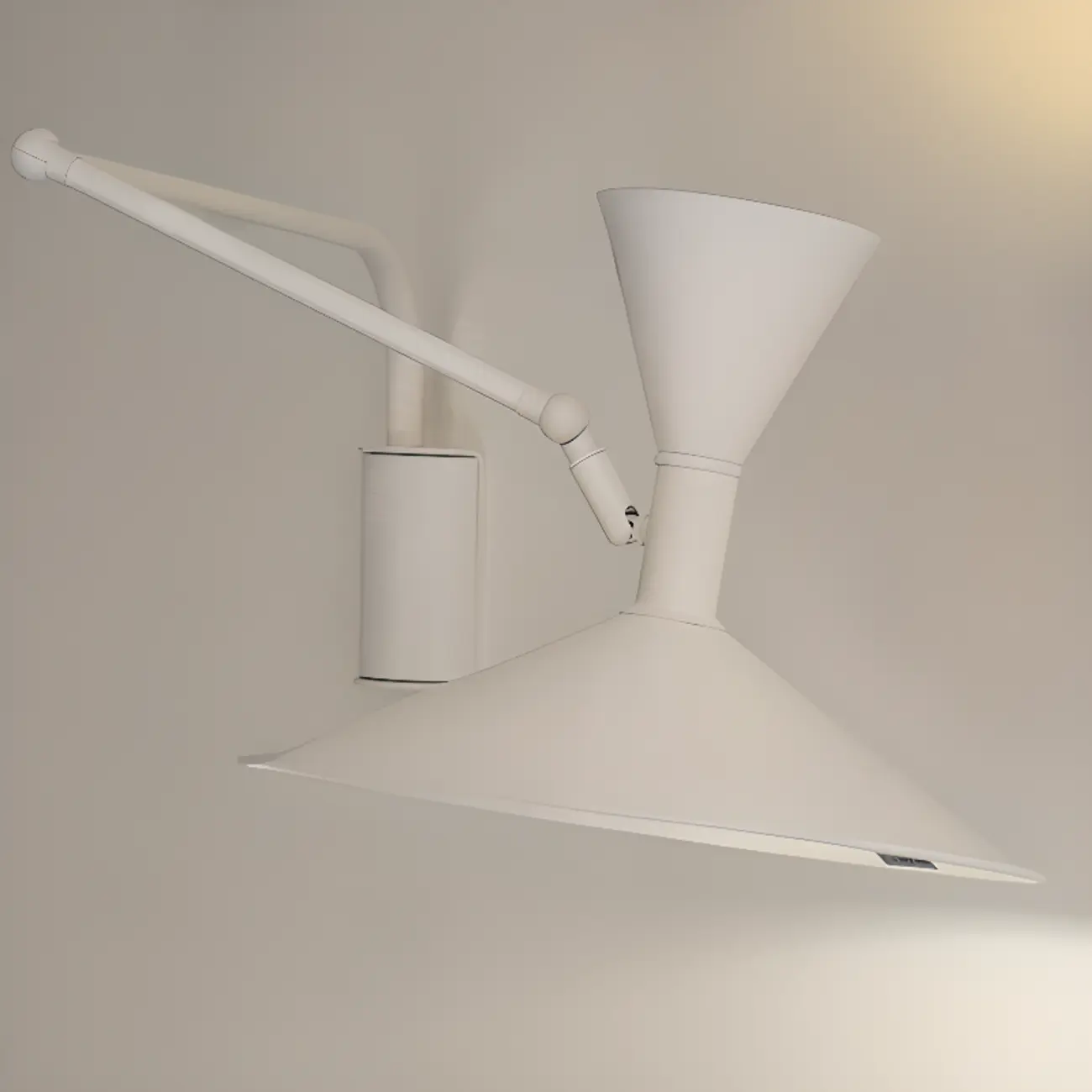 Modern White Plug-In Adjustable Wall Sconce in 2-Light Image - 10 | homeyfad