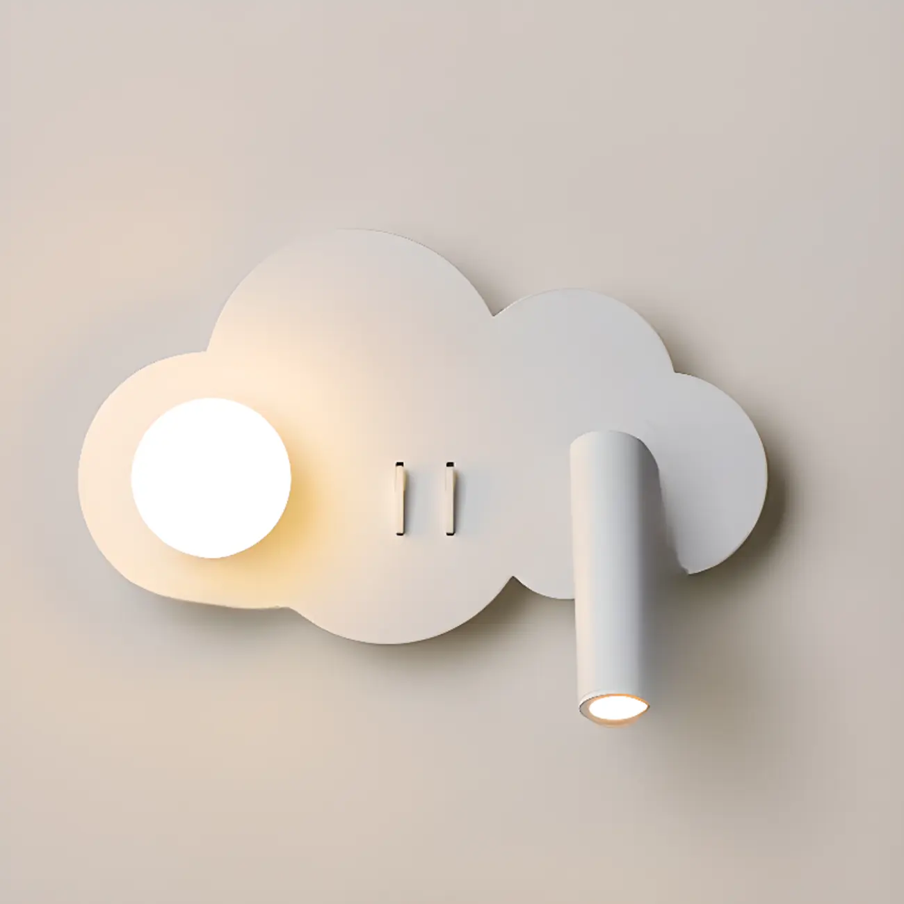 Modern Geometric Metal LED Wall Sconce for Bedroom Image - 6 | homeyfad