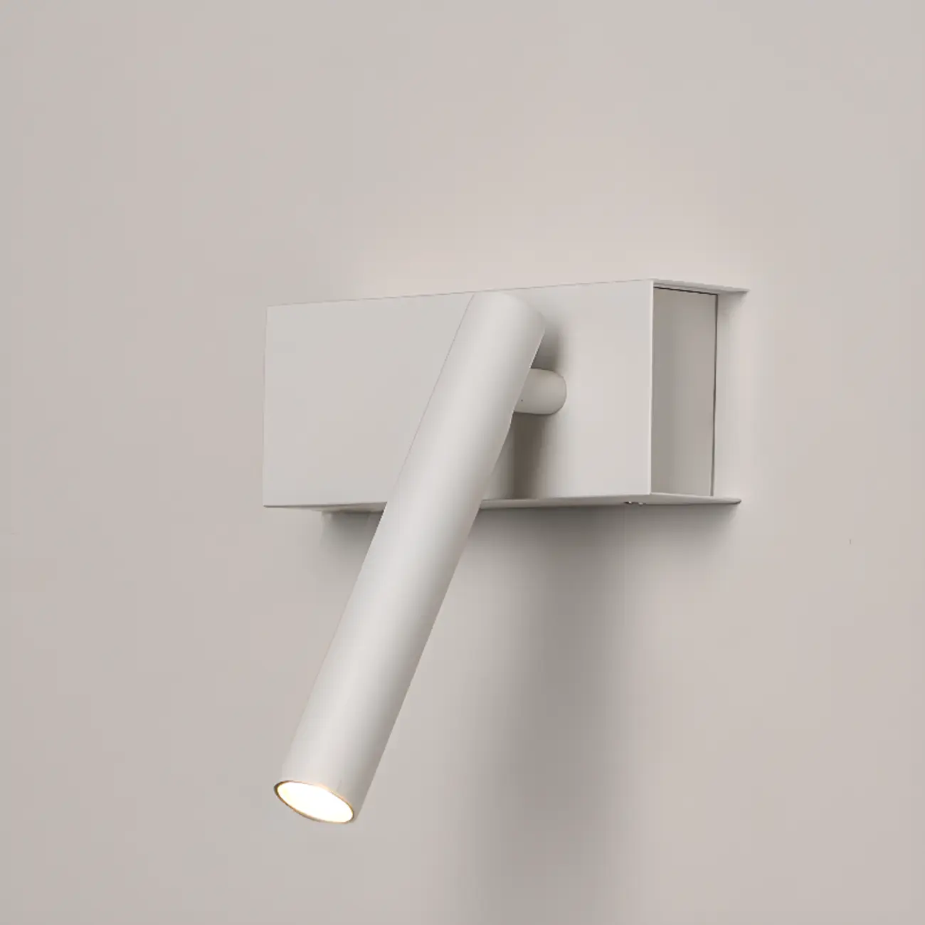 Modern Geometric Metal LED Wall Sconce for Bedroom Image - 9 | homeyfad