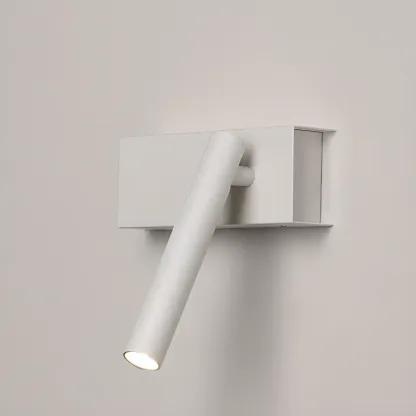 Modern Geometric Metal LED Wall Sconce for Bedroom Image - 9