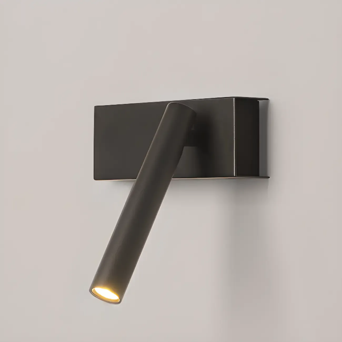 Modern Geometric Metal LED Wall Sconce for Bedroom Image - 13