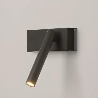 Modern Geometric Metal LED Wall Sconce for Bedroom Image - 13