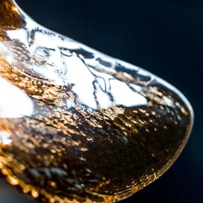 Modern Rope Amber Glass Hanging Pendant Lights for Kitchen Image - 7