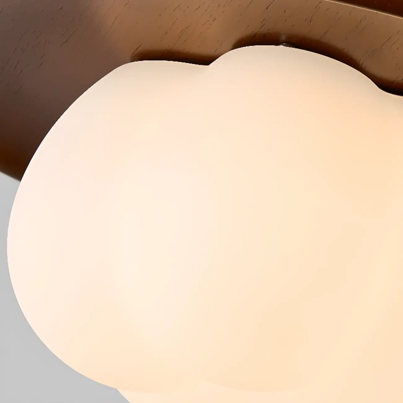 Geometric Dimmable 3-Light Acrylic LED Pendant Light Fixture  Image - 4