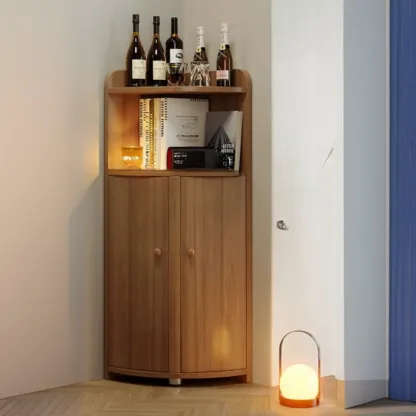  Trendy Nook Utility Wood Cabinet with Versatile Storage Image - 2