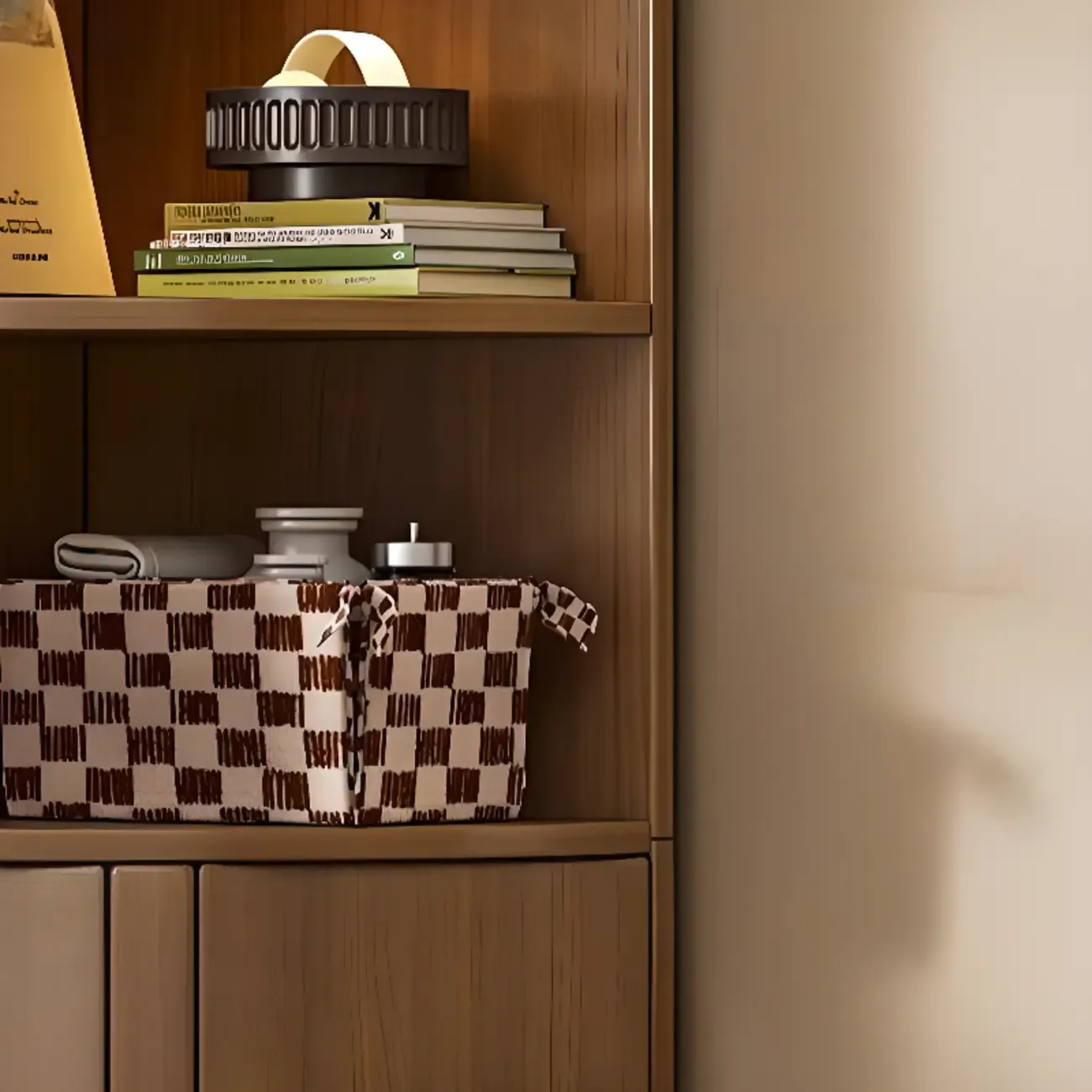  Trendy Nook Utility Wood Cabinet with Versatile Storage Image - 4