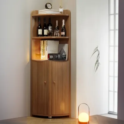  Trendy Nook Utility Wood Cabinet with Versatile Storage Image - 5